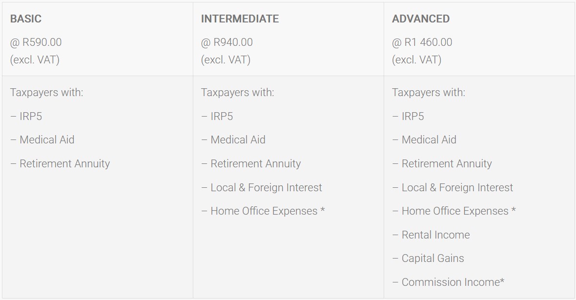 Personal Taxation Packages_2023
